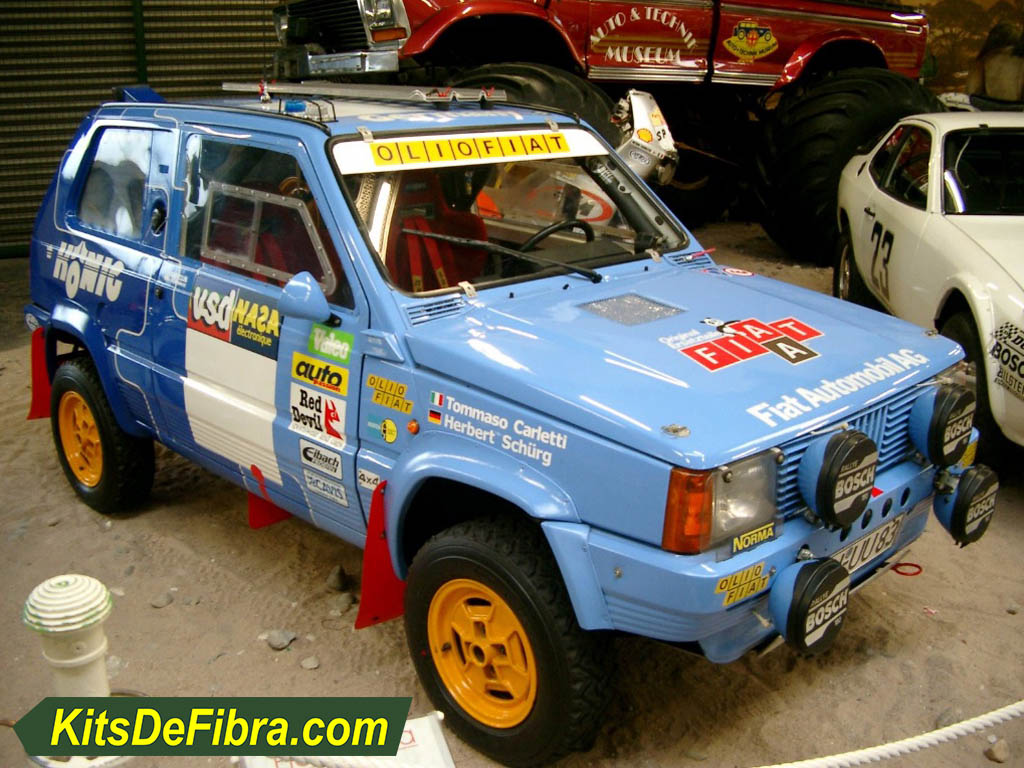 Fiat Panda aletines 4x4 Dakar