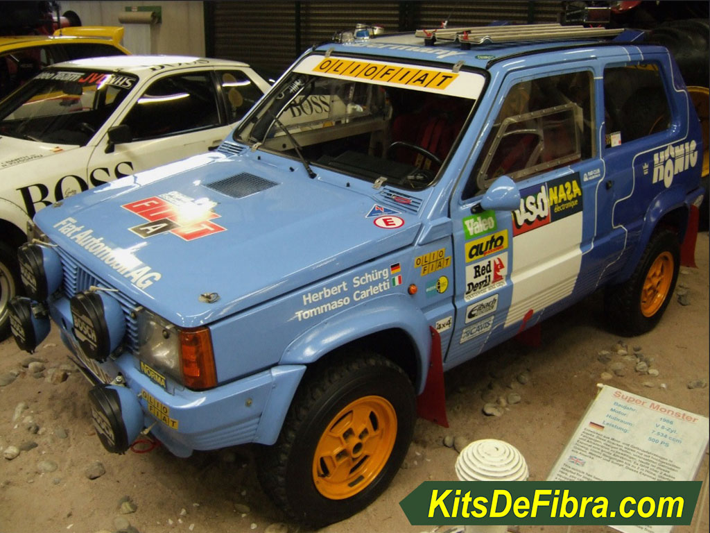 Fiat Panda Sisley aletines Dakar