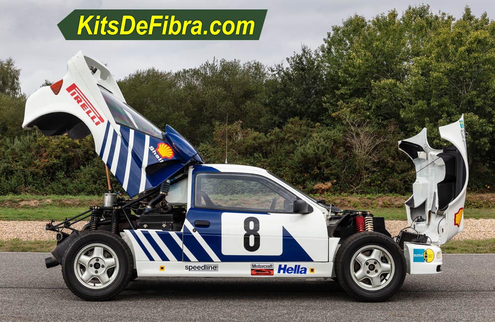 Ford RS200 Grupo B capots