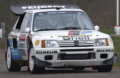 Peugeot 205 Turbo 16 Grupo B chasis tubular