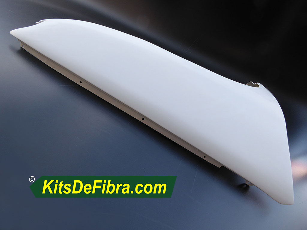 Detalle aleta delantera derecha Seat Ibiza Kit Car fibra vidrio