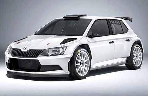 Skoda Fabia R5 kit carroceria