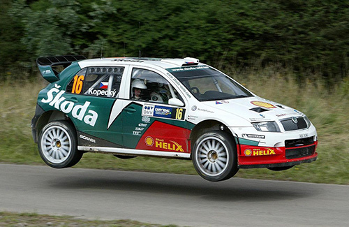 Skoda Fabia WRC kit carroceria