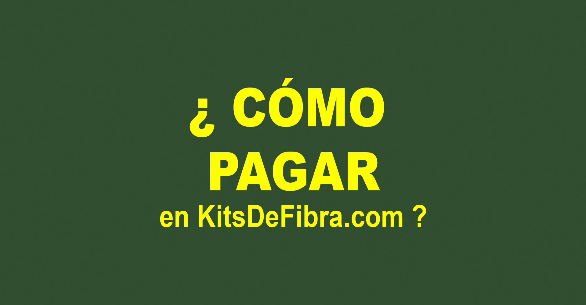 Como pagar